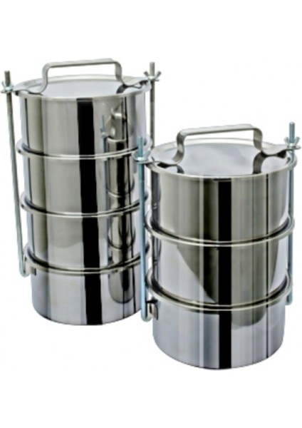 Renkli Sefer Tası Seti 4'lü, 18/9 Cm, 8,5 Lt, 4-6 Kişilik Kullanım