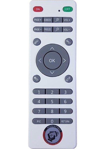 Lv-7355 Uydu Ve Projektör Kumandası, Kolay Kullanım Ve Yüksek Uyumluluk