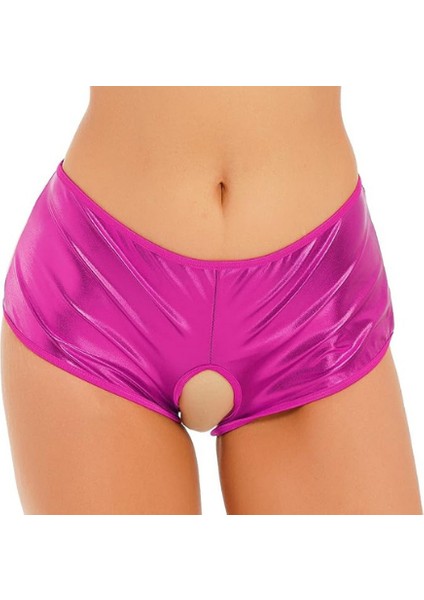 Artonlıne Fantezi Pembe Özel Bölgeleri Açık Parlak Külot TG270047