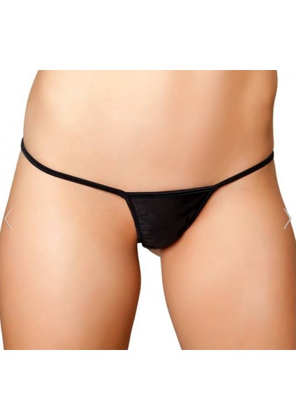 Artonlıne Fantezi Siyah Lame String Tanga TG271288
