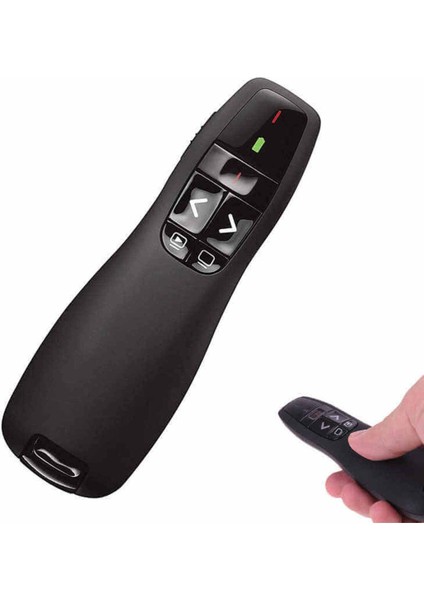 Çok Renkli Kablosuz Sunum Kumandası ve Kalemi, Kolay Kullanım