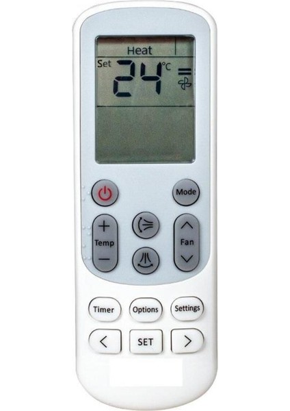 Turuncu Evrensel Klima Kumandası K-SM1356, Kolay Kullanım ve Uyum Sağlar.