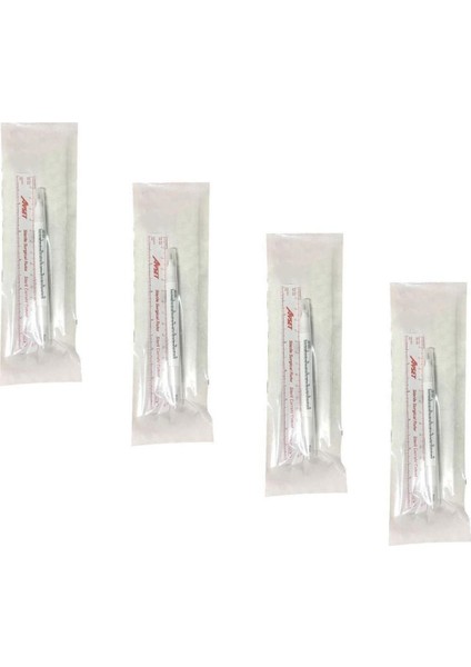 Violet Çift Uçlu Cilt Işaretleme Kalemi 100 Adet, Hassas ve Net Sonuçlar Için Ideal