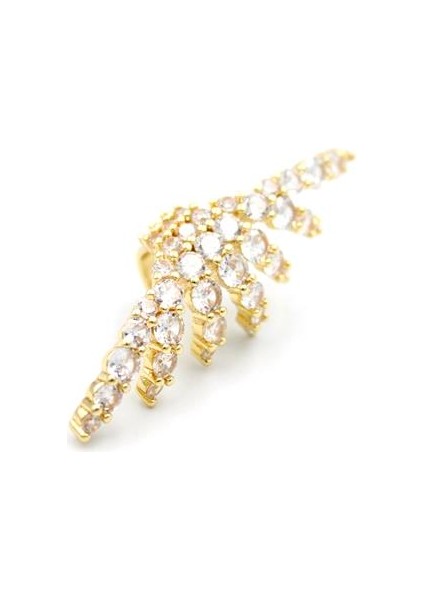 Taşlı Kıkırdak Küpe - Altın fiyatları