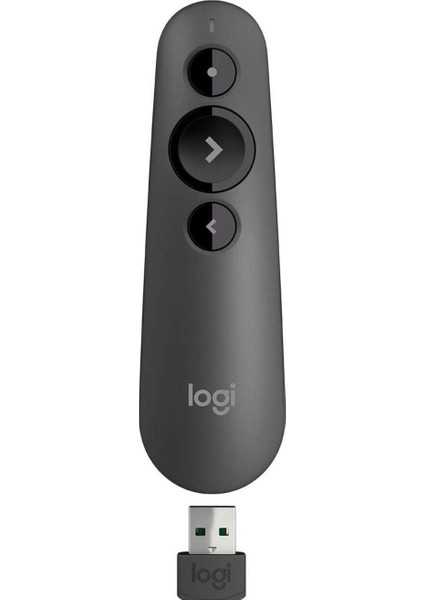 2.4ghz Presenter Grafit R500S Siyah, Kablosuz Sunum Kontrol Cihazı fırsatları