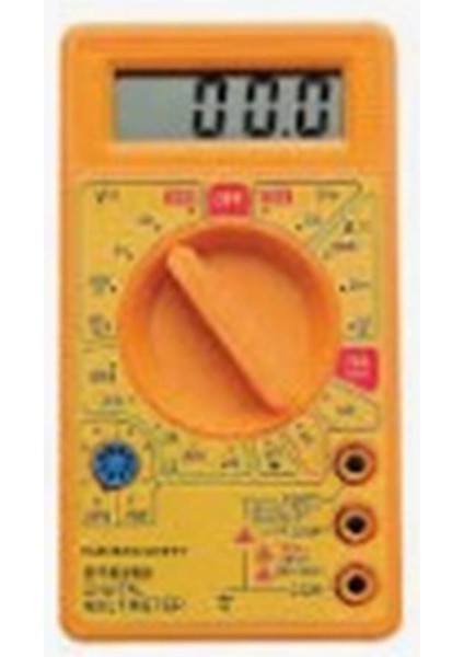 Çok Fonksiyonlu Dijital Ölçüm Cihazı, Hassas Multimetre, Elektrik Testi Aracı