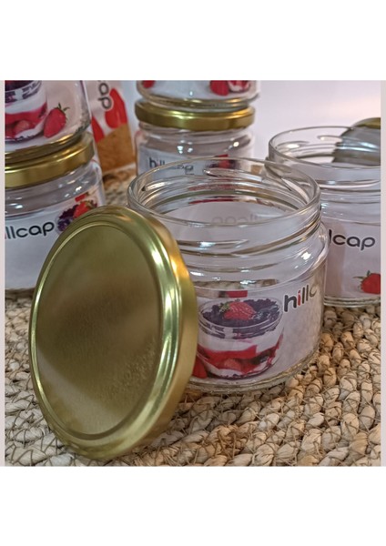 6'lı Renkli Cam Kavanoz Seti Kapaklı, 300 Cc, Şık ve Kullanışlı Paket fiyatları