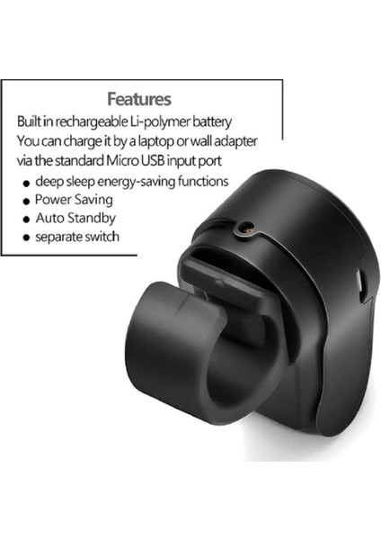Kablosuz Rf 2.4g Parmak Ucu Ppt Siyah Taşınabilir Sunum Kumanda indirimleri