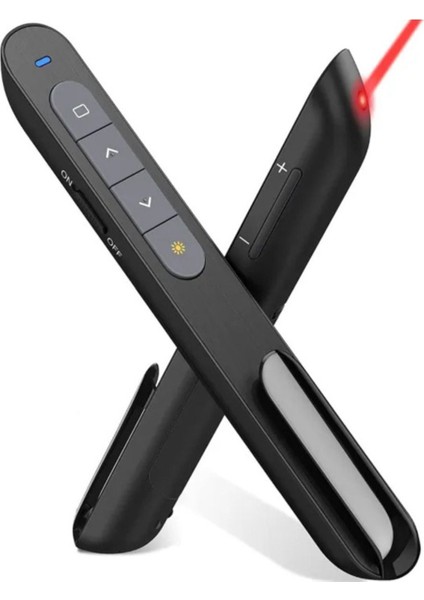 Kablosuz 2.4ghz Lazer Sunum Kumandası, Siyah, Kolay Kullanım fiyatları