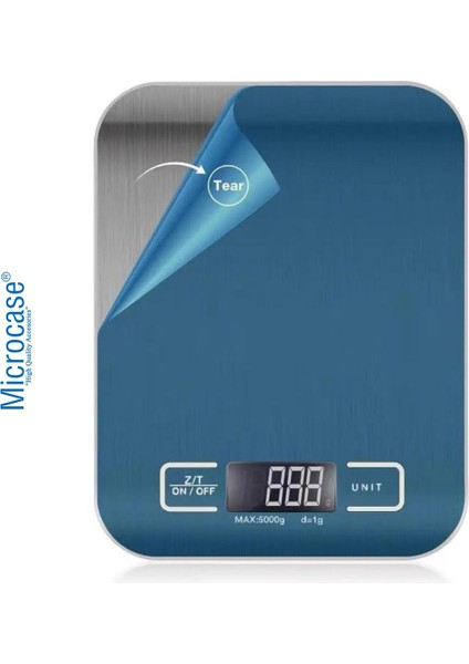Hassas Ölçüm Dijital Mutfak Tartısı 5 kg Kapasiteli LED Ekranli Kolay Kullanım fırsatları