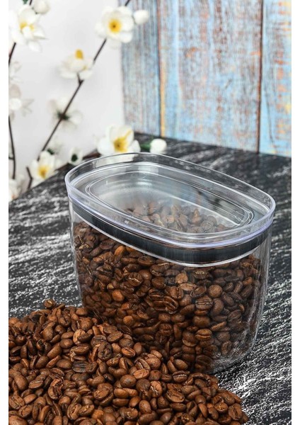 Şeffaf Oval Saklama Kabı, 900 Ml, Kapaklı, Sızdırmaz, Erzak ve Mutfak Kullanımı fiyatları