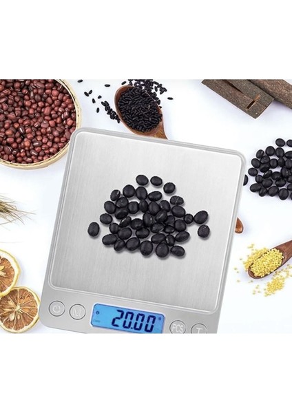 Hassas Dijital Mini Tartı Mutfak ve Kuyumcu Kullanımı 500G/001G indirimleri