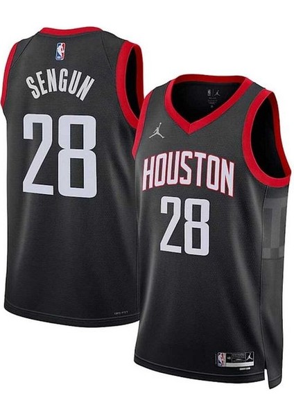 H.o.u.s.t.o.n Rockets 2025 Alperen Şengün Basketbol Forması (Black) fiyatları