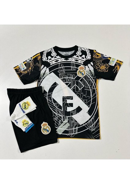 R.madridd 2024/25 Yeni Sezon Cristiano Ronaldo Özel Konsept (Armalı) Çocuk Forması 4lü fırsatları