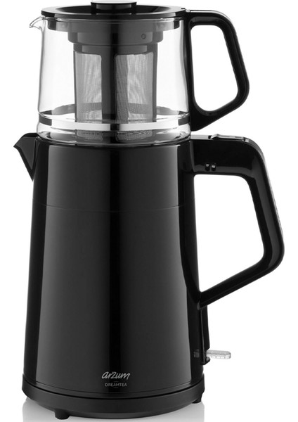 1650 W Siyah Çay Makinesi, Hızlı ve Güçlü Demleme Keyfi