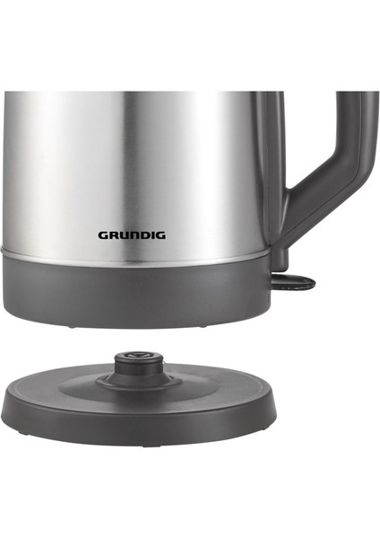 Gri Renkli Paslanmaz Çaydanlık, Şık ve Dayanıklı Tasarım indirimleri