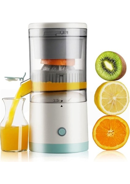 Şarjlı Mini Elektrikli Meyve Sıkacağı Taşınabilir Mikser ve Meyve Suyu Makinesi