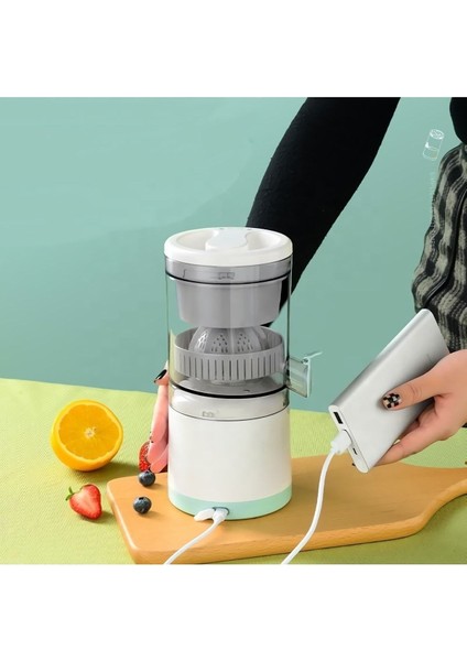 Şarjlı Mini Elektrikli Meyve Sıkacağı Taşınabilir Mikser ve Meyve Suyu Makinesi indirimleri