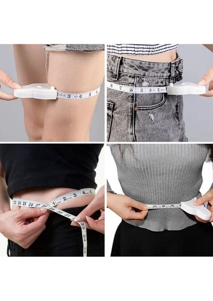 152 cm Otomatik Teleskopik Beden Ölçüm Mezurası, Kolay ve Hassas Ölçüm Sağlar fiyatları