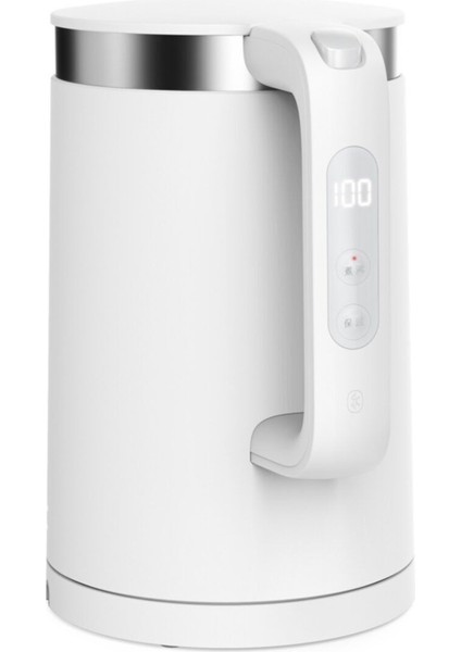 Beyaz Akıllı Kettle Pro, Şık ve Kullanışlı Elektrikli Su Isıtıcı