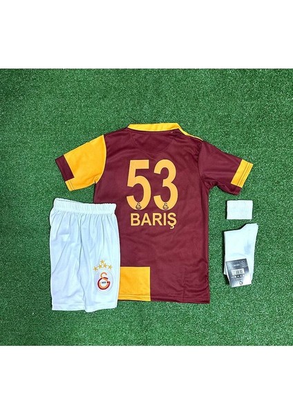 G'.â.l.a.t.â.s.a.r.â.yy 2025/26 5 Yıldızlı Barış Alper Yılmaz Parçalı Çocuk Forma 4'lü Set