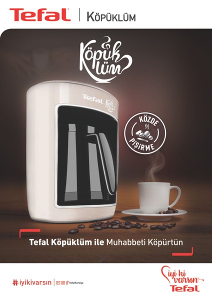 Köpüklüm 735W Türk Kahve Makinesi Beyaz - Hızlı ve Pratik Kahve Keyfi modelleri