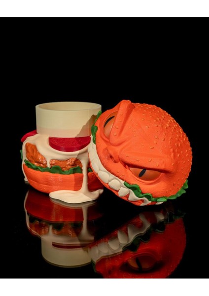 Renkli 16CM Hamburger Saklama Kutusu, Pratik ve Şık Saklama Çözümü fiyatları