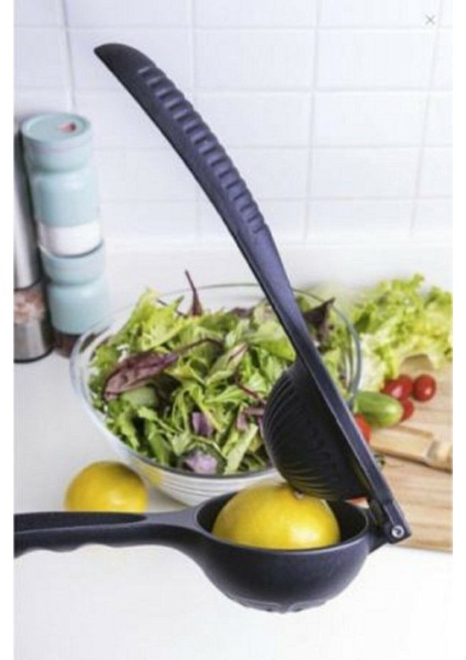 Pratik Döküm Limon Sıkacağı Siyah Dayanıklı ve Kolay Kullanım fırsatları