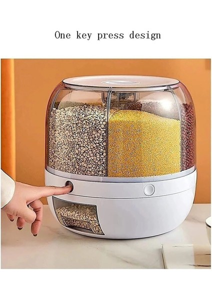 Beyaz Bakliyat Organizeri, Pratik ve Şık Mutfak Düzenleyici fırsatları