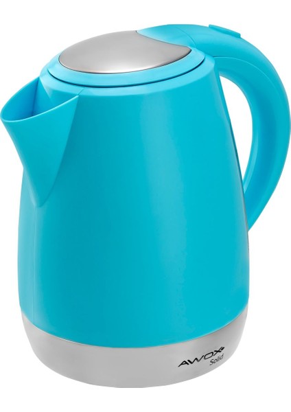 Mavi Renkli Plastik Su Isıtıcı Kettle, Pratik ve Güzel Tasarım