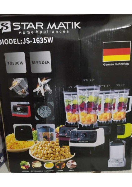 Yüksek Güçlü Elektrikli Atom Makinesi Siyah 10500W