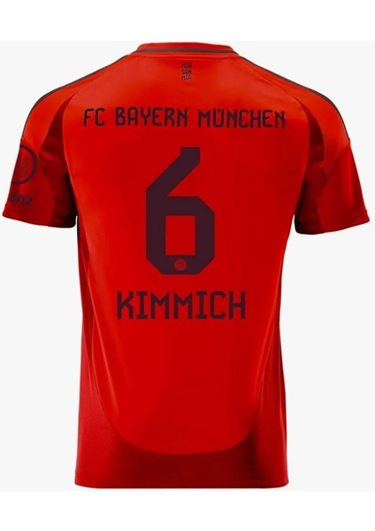Bayern/münih 2024/25 Yeni Sezon Joshua Kimmich Iç Saha Forması(Red Kit)