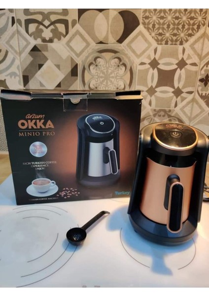 Beyaz Otomatik Türk Kahvesi Makinesi, Pratik ve Şık Tasarım