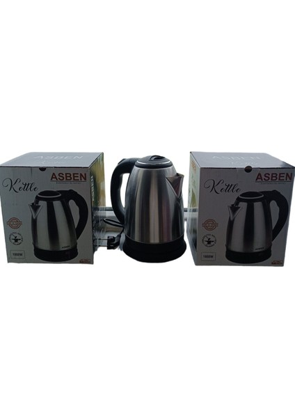 Gri Çelik Elektrikli Isıtıcı ve Kettle, Pratik Kullanım Sağlar. modelleri