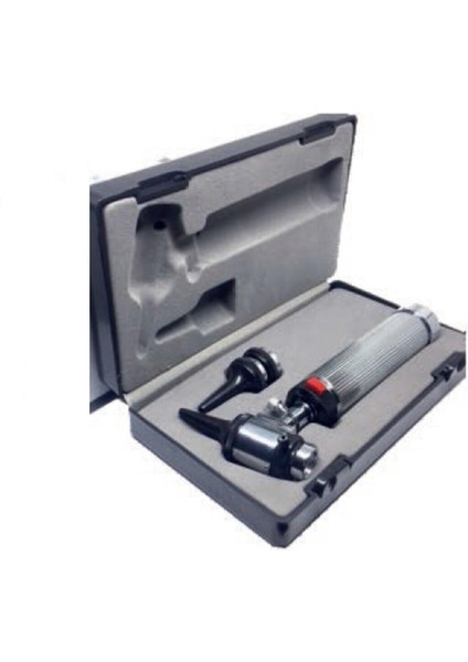 Kaliteli 2,5V Otoskop, Kolay Kulak Muayenesi, Aydınlatmalı ve Pratik Tasarım