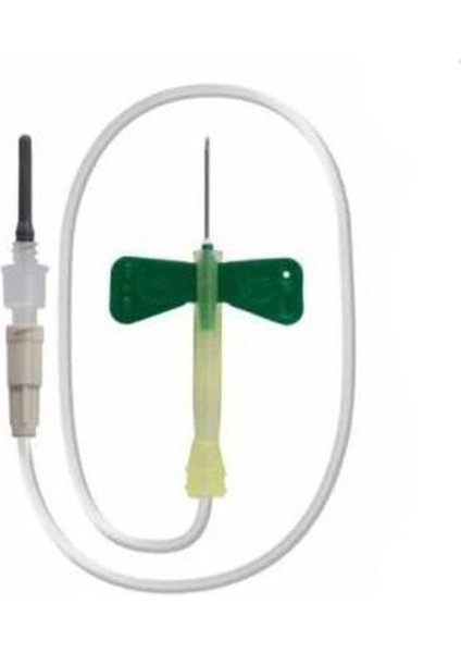 Mavi Kan Toplama Seti, 23G 3/4 7cm, 50 Adet, Sağlık ve Laboratuvar Kullanımı