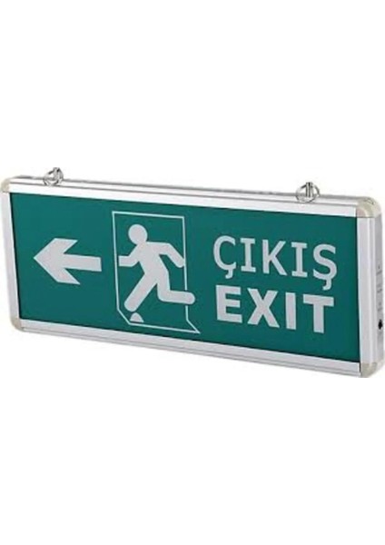 LED Işıklı Acil Çıkış Exıt Levhası Sağ Yön Sol Yön Çift Yönlü (10 Adet) Kurumsal fiyatları
