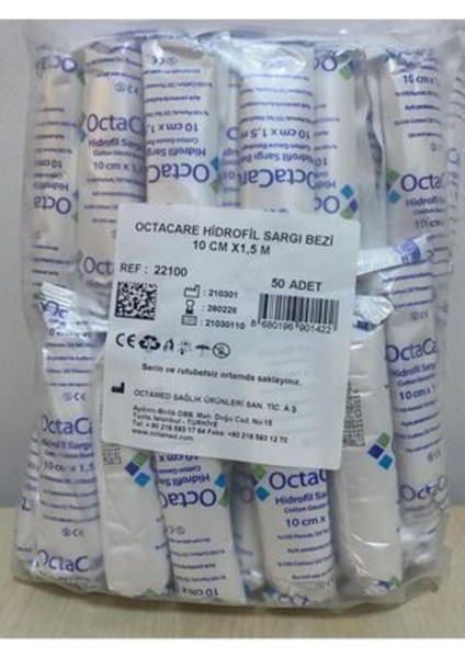 Hidrofil Sargı Bezi, 10X150 Cm, 50'li Paket, Hijyenik ve Kullanışlı Sağlık Ürünü fiyatları