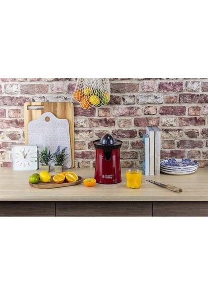 Kırmızı li Narenciye Sıkacağı Kolay ve Pratik Kullanım