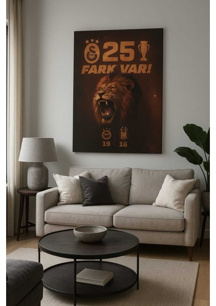 Galatasaray Şampiyonluk Levhası *25 *35 cm