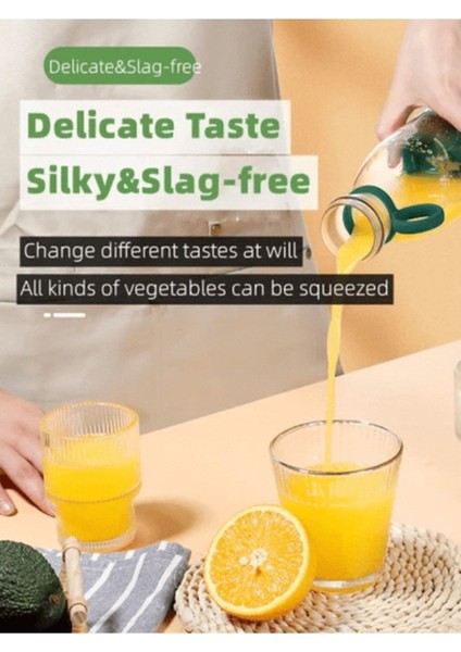 Taşınabilir USB Elektrikli Meyve Sıkacağı Yeşil Kompakt ve Pratik Blender fiyatları