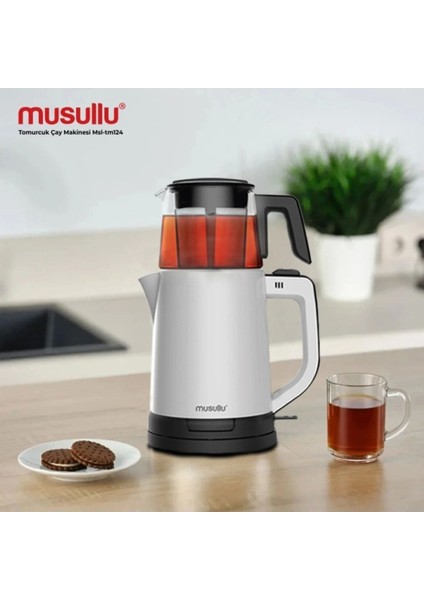 Beyaz Tomurcuk Çay Makinesi MSL-TM124, Pratik ve Şık Tasarım fiyatları