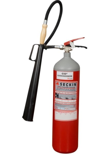 5 kg Co2 Karbondioksit Yangın Söndürme Cihazı 4 Yıllık