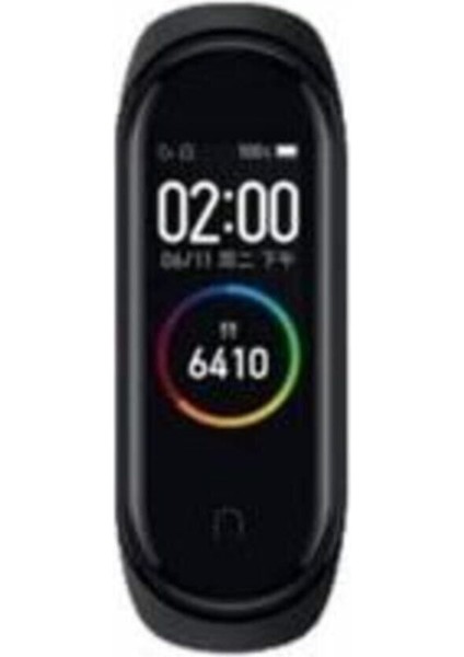 Su Geçirmez Renkli LED Ekranlı Adımsayar ve Akıllı Bileklik Siyah