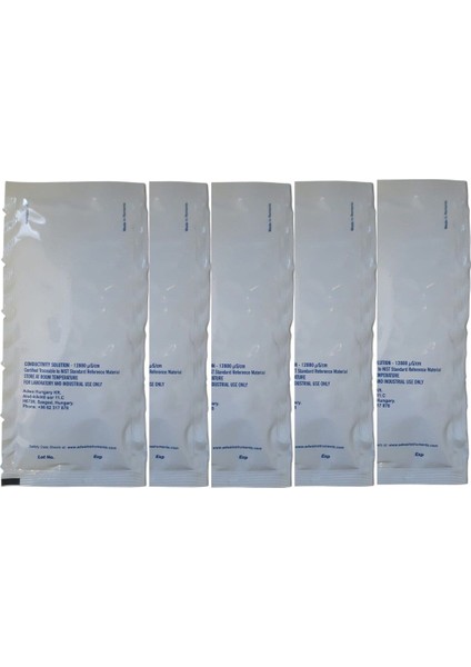 Kalibrasyon Çözeltisi 12880ΜS/CM 20ML Paket, 5'li Set fiyatları