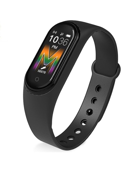 Siyah Akıllı Bileklik - Tak ve Kullan, Sağlıklı Günler Için Tasarlandı