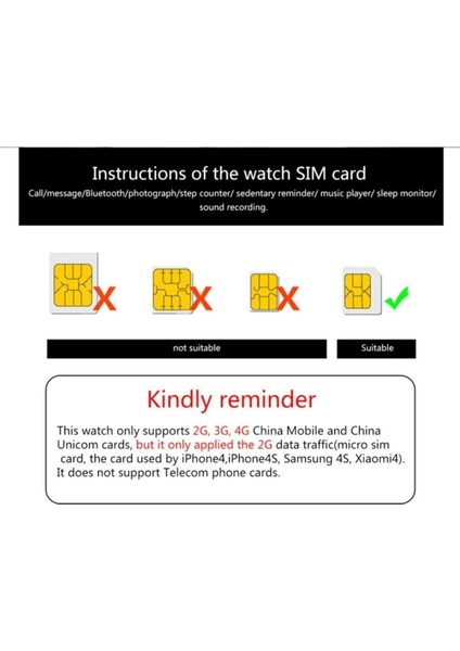 Pembe Sim ve Hafıza Kartı Destekli Kameralı Akıllı Saat modelleri