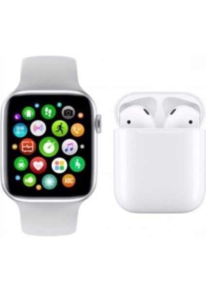 Çok Renkli Akıllı Saat ve Kablosuz Kulaklık Seti, Şık ve Fonksiyonel 2'li Kombin fiyatları