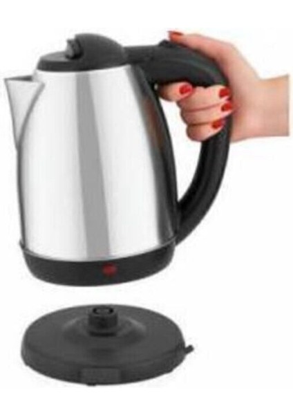 Paslanmaz Çelik Su Isıtıcı Kettle 1800 Ml, Dayanıklı ve Şık Tasarım fiyatları