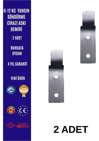 6-12 kg Yangın Söndürme Cihazı Askı Demiri